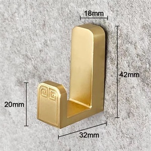 Iron Single Coat Hook for Door Entryway Wall Mounted Sticky <b>Shoe</b> Cabinet Hook Modern Design Reusable Tools <b>Holder</b> - Product Image 4