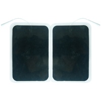 6*9cm grandes électrodes rectangulaires avec broche de 2.0mm soulagent les douleurs musculaires et articulaires unités de machine de physiothérapie adhésive TENS