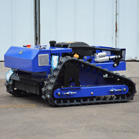 Tondeuse robotisée à essence télécommandée avec GPS par satellite, chenilles, 9 CV, pour bricolage