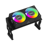Ventilateur de refroidissement à mémoire de forme ALSEYE, nouveau design, couleur noire, pour PC de jeu DIY, DDR DDR2 DDR3 DDR4 DDR5