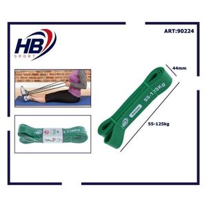 Banda de Resistencia Verde de TPE 2080*4.5*44mm 55 Lbs para Ejercicio - Product Image 3