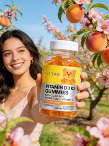 Gomitas multivitamínicas de alta calidad con sabor a melocotón en forma de oso, ayudan a fortalecer la inmunidad y blanquean y nutren la piel. - Product Image 4