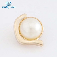Tas Mainan Bulat Mutiara Emas, Sepatu, Kancing Mutiara untuk Pakaian