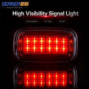 Luz LED Perimetral Lateral para Camiones y <span class=keywords><strong>Ambulancias</strong></span>, Marca Senken, 3W, DC12V 24V, Impermeable, Diseño CE R10 R65 SAE - Product Image 2