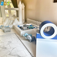 Fábrica Soft Play Children Playground Equipment Indoor Soft Play Ball Pit con tobogán Soft Play Equipment para cumpleaños