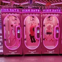 Machine de jeu d'arcade à pièces de monnaie en métal, pour couper et gagner de grandes peluches, avec ciseaux, cadeau, prix de coupe