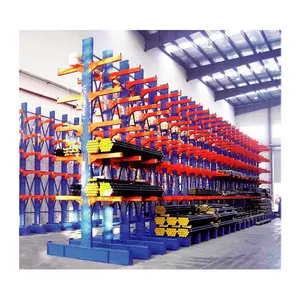 Fabriek Levert Direct Cantilever Plank Systeem Magazijn Opslag Stalen Beugel Arm Cantilever Racking