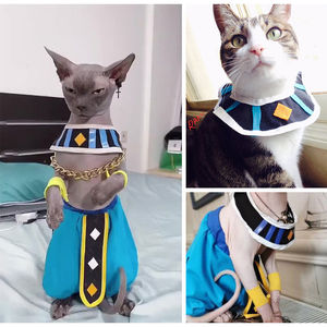 Ropa de algodón para gatos, pantalones con espalda abierta, disfraz de transformación para mascotas - Product Image 4