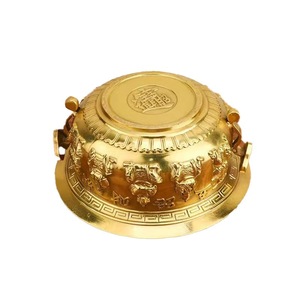 Laiton personnalisé huit Fu corne d'abondance décoration petit bureau bureau lingot de métal artisanat - Product Image 4