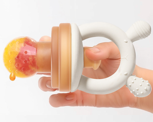 Sucette pour bébé en <span class=keywords><strong>silicone</strong></span> sans BPA, écologique, pour fruits frais, pour bébé, sucette pour nourriture pour bébé - Product Image 3