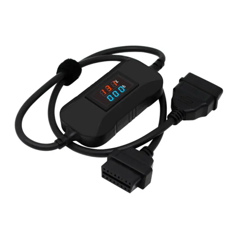 Câble adaptateur noir de haute qualité pour véhicule Diesel, 24V à 12V, OBD, pour convertisseur X431, 1 pièce