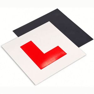 Etiquetas Adhesivas Magnéticas Personalizadas de Papel Suave Impermeable para Conductores Principiantes, 7*7 Pulgadas, para Automóviles, Modernas y Portátiles - Product Image 3