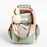 Conjunto de Mochila Escolar para Jardín de Niños, Ligera y Transpirable, Conjunto de Mochila Escolar para Niños Pequeños, Mochila Resistente para Niños y Niñas, Diseño Personalizado
