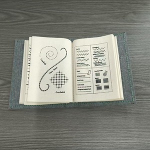 <span class=keywords><strong>Livre</strong></span> d'échantillons de broderie en tissu carré, instructions imprimées <span class=keywords><strong>pour</strong></span> les débutants <span class=keywords><strong>pour</strong></span> la boîte à fil d'aiguille, bricolage créatif - Product Image 3