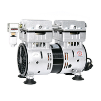 VN-120V 100L/min 220v piston portable air compresseur oilless membrane pompe à vide