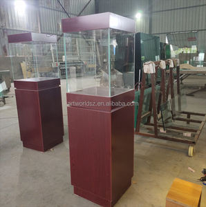 عروض Artworld سعر المصنع تصميم مخصص للمجوهرات نافذة متجر ضوء متجر عرض الخشب الرخامي - Product Image 4