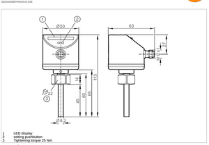 Sensor de Flujo Compatible con los Modelos Originales SI5000, SI5004, SI5010, SI5007, SI5002, SI5001 - Product Image 5