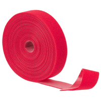 Rouleau de bande auto-agrippante double face réutilisable 25 mm