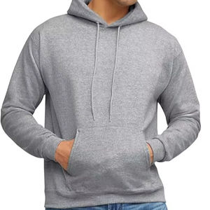 Sudadera con Capucha para Hombre, de Invierno, Forrada, de Jersey Sólido Teñido, de Secado Rápido, 100% Poliéster, de Primera Calidad, Nueva Llegada, Venta al Por Mayor - Product Image 1