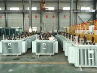 Transformateur électrique immergé dans l'huile, transformateur à bobine ronde à trois enroulements, modèle S13/S14, 50 Hz, 10,5 kV, transformateur de puissance industriel