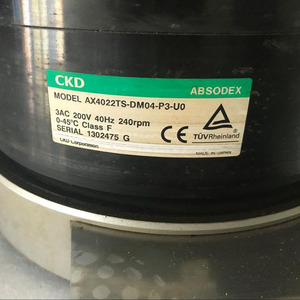 CKD AX9000TS-U0 AX4022TS-DM04-P3-U0 Motor y Variador de Frecuencia AX9000TS-U0 AX4022TS-DM04-P3-U0 CKD - Product Image 4