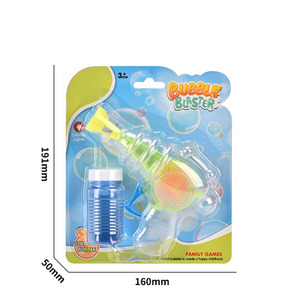 Pistola de Burbujas Luminosa Jinying para Niños, Juguete Transparente para Hacer Burbujas, Sin Necesidad de Baterías, Pistola Manual para Diversión al Aire Libre en la Playa en Verano - Product Image 6