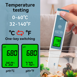Testeur de <span class=keywords><strong>pH</strong></span> portable compact avec rétroéclairage vert, <span class=keywords><strong>pH</strong></span>-<span class=keywords><strong>mètre</strong></span> numérique, calibrage à une touche pour l'eau des piscines et des spas - Product Image 4
