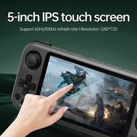 Nouvelle console de jeu portable 2026 avec écran tactile IPS de 5,0 pouces, système Android open source, lecteur de jeux vidéo RG3566, compatible PSP PS1
