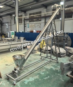 VBJX Volledig Automatische RVS Horizontale Voedselpoeder Schroeftransportband Elevator Fabrikant - Product Image 2