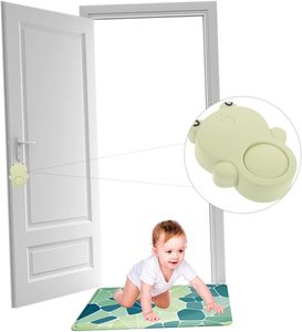 Bảo Vệ Em Bé An Toàn Khóa Chống-Nhúm Tay Cửa Dừng Hot Bán Dễ Thương Động Vật Cửa Slam Cao Su Silicon Cửa Stopper Tường Bảo Vệ - Product Image 3