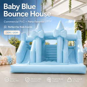 Castillo Inflable Comercial Personalizado <span class=keywords><strong>de</strong></span> PVC Rosa, Morado y Blanco <span class=keywords><strong>para</strong></span> <span class=keywords><strong>Fiestas</strong></span> Infantiles, <span class=keywords><strong>Alquiler</strong></span> <span class=keywords><strong>para</strong></span> Eventos, Brincolín - Product Image 3
