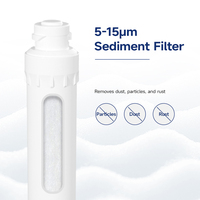 Terbaru Manual multi-tahap terbalik pemurni air Osmosis rumah tangga Alkaline TDS Filter Cartridge untuk RV untuk memurnikan air