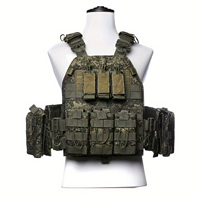 Gilet tactique premium en nylon 1000D, gilet à libération rapide, système Molle multi-usage découpé au laser, gilet tactique