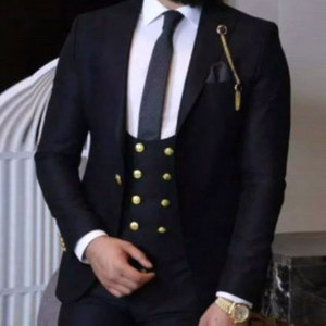 Traje de tres piezas para <span class=keywords><strong>hombre</strong></span> nuevo europeo y americano, traje de negocios para novio, mejor <span class=keywords><strong>hombre</strong></span>, traje de vestir - Product Image 2