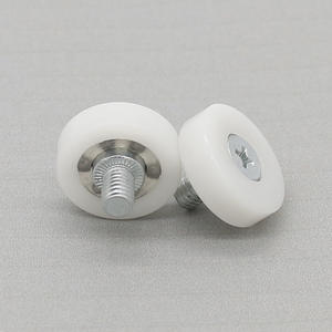 Vente directe d'usine DR22C0.5L7 Roulettes de porte et de fenêtre de réfrigérateur avec revêtement en caoutchouc, roulettes de levage, roulettes de porte et de fenêtre de distributeur automatique - Product Image 4