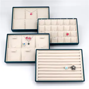 Custom Multifunction Jewellery Display Trays Stackable Necklace Rings Tray For Jewelry Displays Wholesale