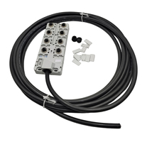 757-284/000-005 en stock Boîtier capteur/'actionneur M12 Neuf Connecteur allemand d'origine 8 voies 4 pôles 5m 757-284/000-005