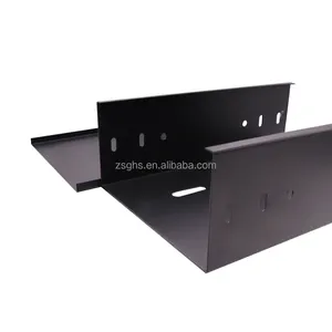 100MM Black pallet trough cable tray strong and weak line tray trapezoidal cable tray No reviews yet