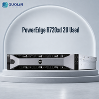 Serveur Dell PowerEdge R720XD 2U d'occasion personnalisable avec CPU, RAM, SSD, HDD, RAID et adaptateur réseau haute vitesse pour diverses charges de travail