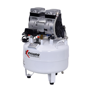 840W dầu-miễn phí máy nén nha khoa bệnh viện cấp im lặng <span class=keywords><strong>Piston</strong></span> Thiết kế đồng thời làm mát cho 2 đơn vị ghế 220V 50Hz làm mát bằng không khí - Product Image 3