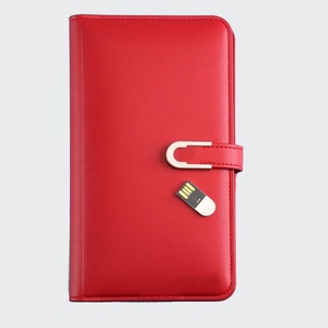 Hot Sale Multi-function Charging Leather Wallet Power Bank Smart Mobile Power Clutch Bag Rechargeable Wallet - Product Image 2