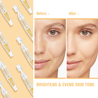 Sérum de soin de la peau du visage à la vitamine C blanchiment du visage élimination de la pigmentation galactomyces pure de marque privée Kangrong