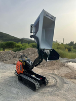 Antspower 2026 Vollhydraulischer 600KG Diesel-Minidumper mit Raupenantrieb