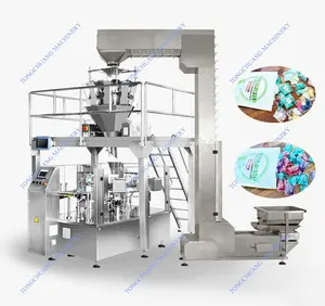 Automatic Laundry Detergent Pods Detergent Beads Stand-Up Pouches Weighing Filling Packaging Machine