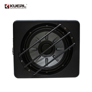 KUERL Subwoofer actif 10 pouces 4 ohms Sortie audio mono Amélioration audio pour voiture - Product Image 2