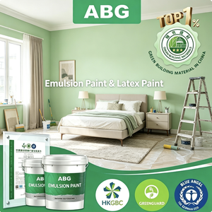 Pintura de látex texturizada transpirable, pintura de emulsión a base de agua para revestimiento de paredes en espacios de exhibición. - Product Image 1