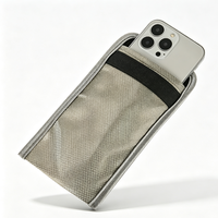 Pochette de sécurité Faraday sac Anti-rayonnement téléphone portable manchon Signal bloc bouclier pour 5G Protection RF GPS RFID accessoire de mode
