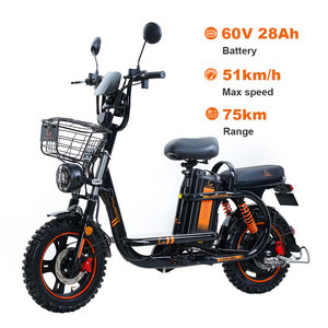 Bicicleta Eléctrica M KUGO V3 PRO MAX 800W, 75KM de Autonomía, 60V 28Ah, Velocidad Máxima 51Km/h, Neumático de 17 Pulgadas, Kit de Bicicleta Eléctrica Urbana - Product Image 1