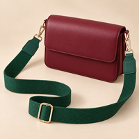 Sangle de sac en nylon Meetee BS698 75-135*3.8cm, ceinture d'épaule tressée réglable pour bagages, sacs à main, pochettes et sacs de voyage bandoulière