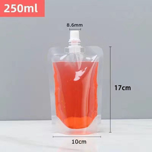 Bolsa de Plástico para Bebidas con Boquilla de Succión Gruesa <span class=keywords><strong>MU</strong></span>, Bolsa de Plástico para Bebidas de Supermercado, Bolsa de Plástico para Compras - Product Image 5